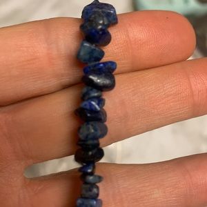 Blue Sodalite Chip Necklace